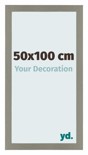 Mura MDF Marco de Fotos 50x100cm Antracita Tamano | Yourdecoration.es