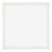 Mura MDF Marco de Fotos 50x50cm Blanco barrido Parte delantera | Yourdecoration.es