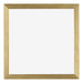 Mura MDF Marco de Fotos 50x50cm Dorado brillante Parte delantera | Yourdecoration.es