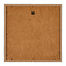 Mura MDF Marco de Fotos 50x50cm Plateado brillante vintage Parte trasera | Yourdecoration.es