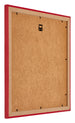 Mura MDF Marco de Fotos 50x50cm Rojo Parte trasera Oblicuo | Yourdecoration.es
