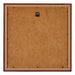 Mura MDF Marco de Fotos 50x50cm Vino tinto barrido Parte trasera | Yourdecoration.es