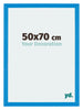 Mura MDF Marco de Fotos 50x70cm Azul barrido Parte delantera Tamano | Yourdecoration.es