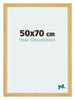 Mura MDF Marco de Fotos 50x70cm Decoracion de pino Parte delantera Tamano | Yourdecoration.es