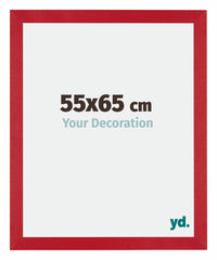 Mura MDF Marco de Fotos 55x65cm Rojo Parte delantera Tamano | Yourdecoration.es