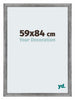 Mura MDF Marco de Fotos 59x84cm Azul Barrido Delantera Tamano | Yourdecoration.es