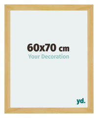 Mura MDF Marco de Fotos 60x70cm Decoracion de pino Parte delantera Tamano | Yourdecoration.es