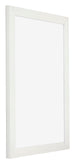 Mura MDF Marco de Fotos 60x85cm Blanco barrido Parte delantera Oblicuo | Yourdecoration.es