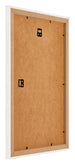 Mura MDF Marco de Fotos 60x85cm Blanco barrido Parte trasera Oblicuo | Yourdecoration.es
