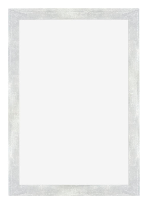 Mura MDF Marco de Fotos 60x85cm Plateado brillante vintage Parte delantera | Yourdecoration.es