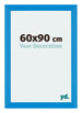 Mura MDF Marco de Fotos 60x90cm Azul barrido Parte delantera Tamano | Yourdecoration.es