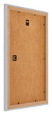 Mura MDF Marco de Fotos 60x90cm Plateado mate Parte trasera Oblicuo | Yourdecoration.es