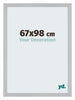 Mura MDF Marco de Fotos 67x98cm Caoba Delantera Tamano | Yourdecoration.es