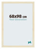 Mura MDF Marco de Fotos 68x98cm Arena Barrido Delantera Tamano | Yourdecoration.es