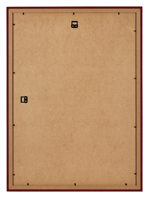 Mura MDF Marco de Fotos 68x98cm Vino Tinto Barrido Trasera | Yourdecoration.es