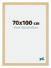Mura MDF Marco de Fotos 70x100cm Decoracion de arce Parte delantera Tamano | Yourdecoration.es
