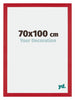 Mura MDF Marco de Fotos 70x100cm Rojo Parte delantera Tamano | Yourdecoration.es