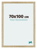 Mura MDF Marco de Fotos 70x100cm Sonoma Roble Parte delantera Tamano | Yourdecoration.es