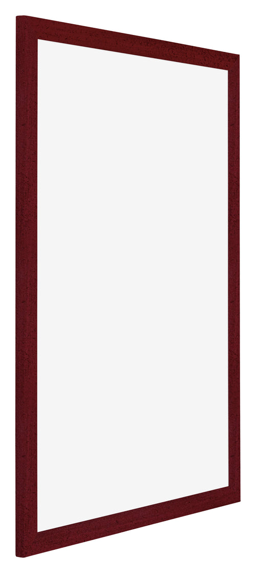 Mura MDF Marco de Fotos 70x100cm Vino tinto barrido Parte delantera Oblicuo | Yourdecoration.es