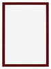 Mura MDF Marco de Fotos 70x100cm Vino tinto barrido Parte delantera | Yourdecoration.es