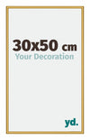 New York Aluminio Marco de Fotos 30x50cm Dorado brillante Parte delantera Tamano | Yourdecoration.es