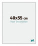 New York Aluminio Marco de Fotos 40x55cm Plateado mate Parte delantera Tamano | Yourdecoration.es