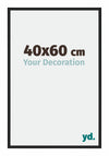 New York Aluminio Marco de Fotos 40x60cm Negro Mat Parte delantera Tamano | Yourdecoration.es