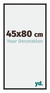 New York Aluminio Marco de Fotos 45x80cm Negro Mat Parte delantera Tamano | Yourdecoration.es