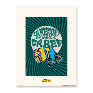 Póster Minions In Memory Of When I Cared 30x40cm