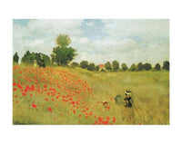 PGM 14 376 Claude Monet Les coquelicots Reproducción de arte 40x30cm | Yourdecoration.es
