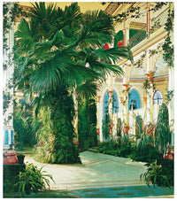 PGM BLK 02 Karl Blechen Interior of a Palm House Reproducción de arte 84x96cm | Yourdecoration.es