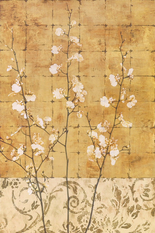 PGM DNC 733 Chris Donovan Blossoms in Gold II Reproducción de arte 62x93cm | Yourdecoration.es