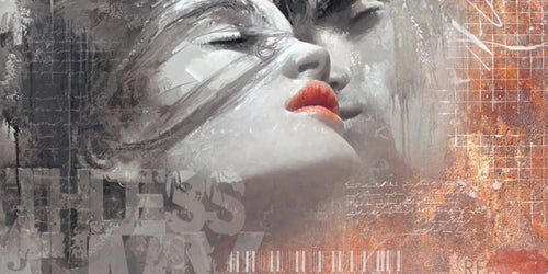 PGM ES 201 Sestillo Enrico The Kiss Reproducción de arte 100x50cm | Yourdecoration.es