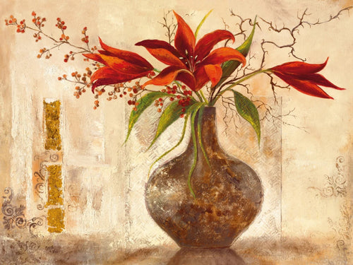 PGM FAD 39 Anna Field Red Lilies Reproducción de arte 80x60cm | Yourdecoration.es