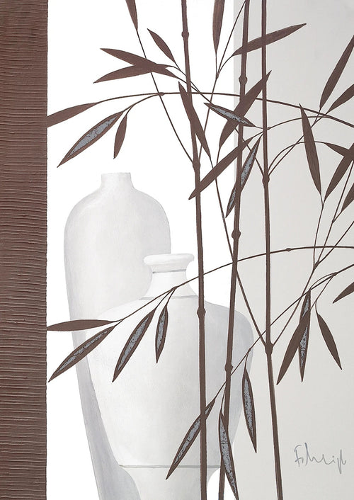 PGM FZH 853 Franz Heigl Whispering Bamboo III Reproducción de arte 50x70cm | Yourdecoration.es