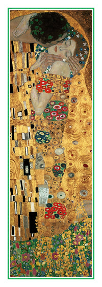 PGM GK 42S Gustav Klimt The Kiss Reproducción de arte 25x70cm | Yourdecoration.es