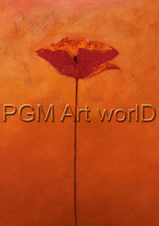 PGM HNE 702M Erika Heinemann Poppy Elegance I Reproducción de arte 21x30cm | Yourdecoration.es