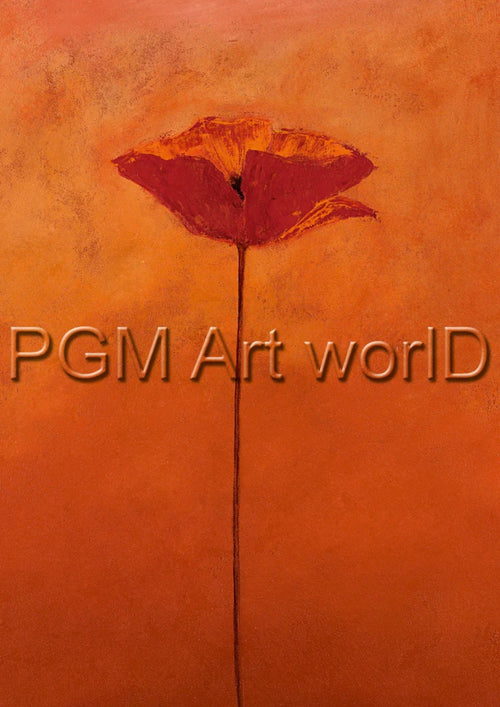 PGM HNE 702M Erika Heinemann Poppy Elegance I Reproducción de arte 21x30cm | Yourdecoration.es