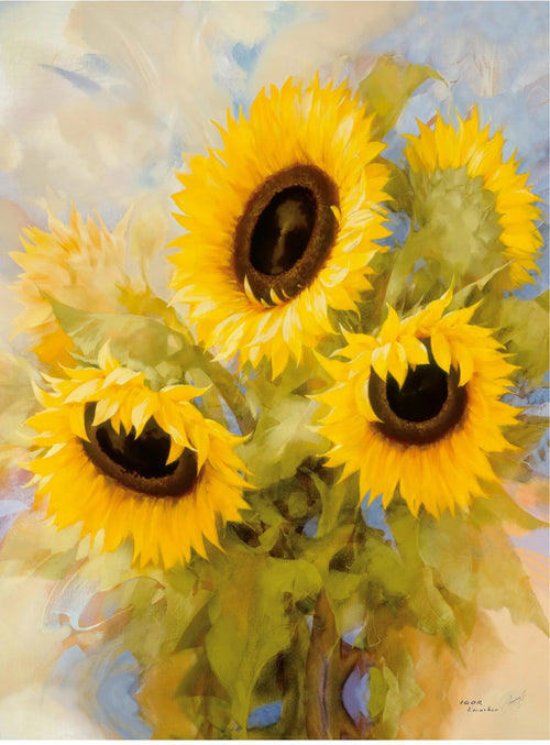 PGM LVI 43 Igor Levashov Sunflowers dream Reproducción de arte 60x80cm | Yourdecoration.es