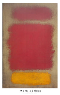 PGM MKR 860 Mark Rothko Untitled 1968 Reproducción de arte 635x1015cm | Yourdecoration.es