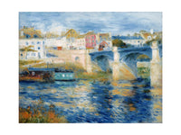 PGM REN 702 Auguste Renoir Le pont a Chatu Reproducción de arte 80x60cm | Yourdecoration.es