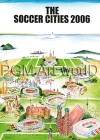 PGM SJL 04 Sylvia Joel The Soccer Cities 2006 Reproducción de arte 50x70cm | Yourdecoration.es