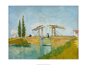 PGM VV 91 Vincent Van Gogh Die Zugbrucke Reproducción de arte 80x60cm | Yourdecoration.es