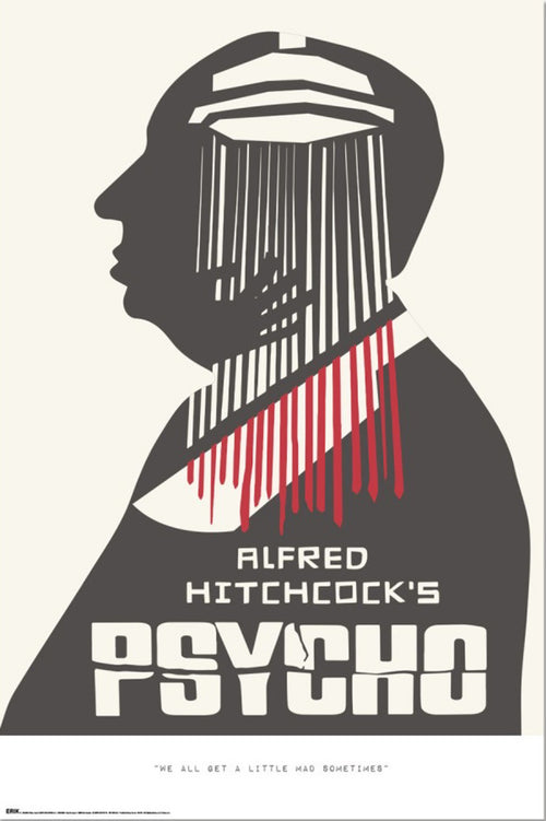 Poster Alfred Hitchcock Psycho 61x91 5cm GPE6044 | Yourdecoration.es