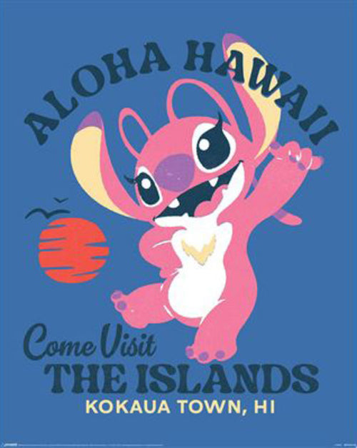 Poster Angel Aloha 40x50cm MPP2501420 | Yourdecoration.es