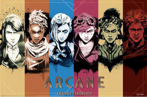 Poster Arcane Colors 91 5x61cm PP2511720 | Yourdecoration.es