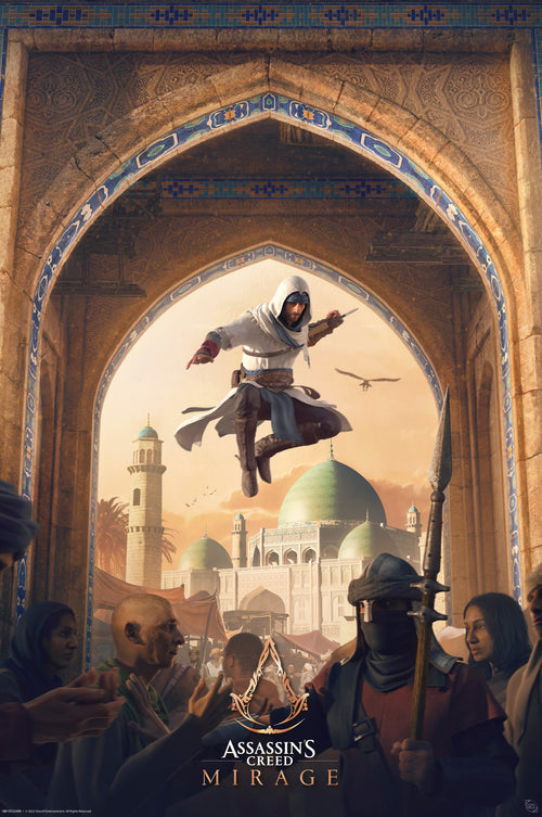 Póster Assassins Creed Key Art Mirage 61x91 5cm Abystyle GBYDCO489 | Yourdecoration.es