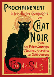 Poster Chat Noir Steinlein 61x91 5cm PP0508 | Yourdecoration.es