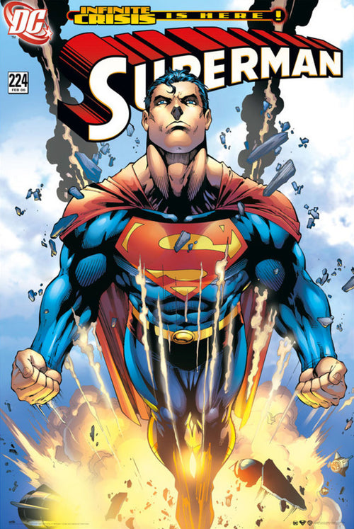 Póster Dc Comics Superman Infinite Crisis Is Here 61x91 5cm Grupo Erik GPE5752 | Yourdecoration.es