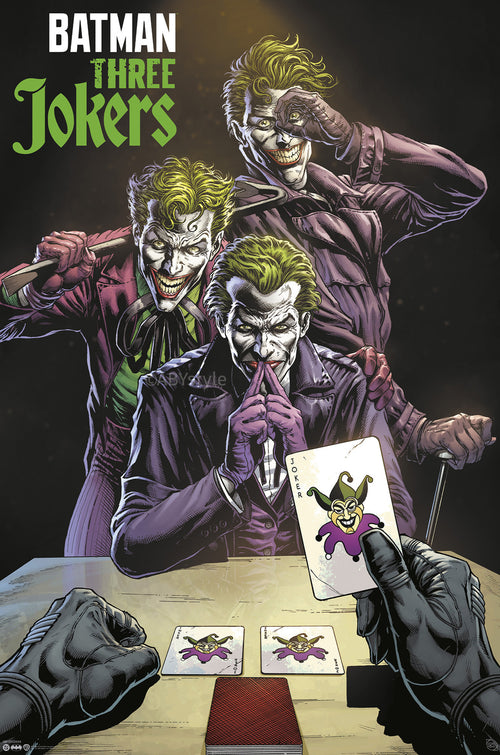 Póster Dc Comics Three Jokers 91 5x61cm GBYDCOA040 | Yourdecoration.es